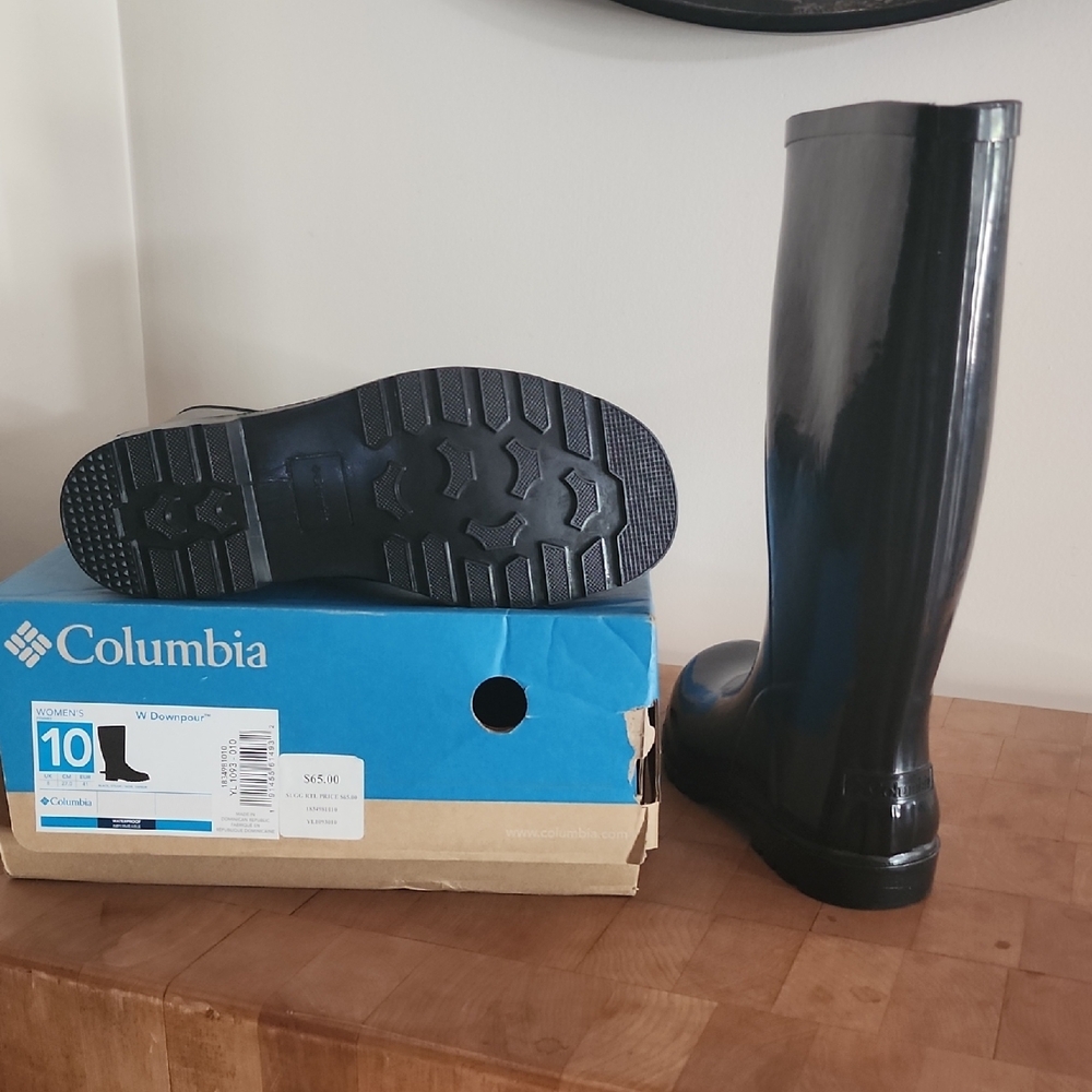 Columbia Charcoal Rain Boots - Picture 3 of 3